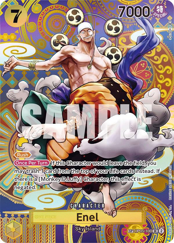 Enel Special Rare - OP05-100 (V.3) - Awakening of the New Era